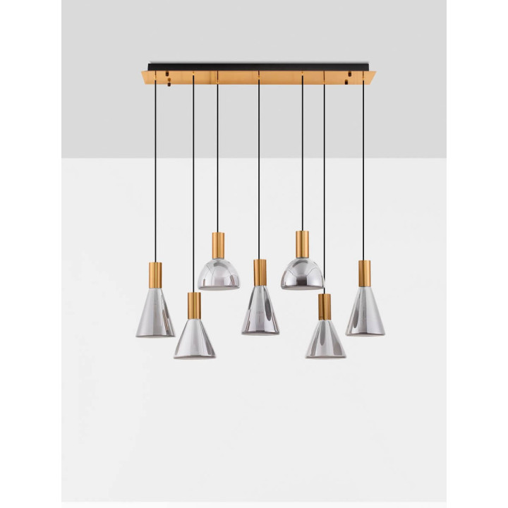LUCES SARDUNO LE45141 lampa wisząca LED 47W, 3000K