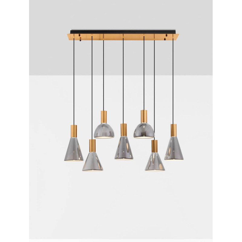 LUCES SARDUNO LE45141 lampa wisząca LED 47W, 3000K