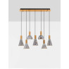 LUCES SARDUNO LE45141 lampa wisząca LED 47W, 3000K