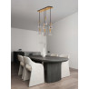 LUCES SARDUNO LE45141 lampa wisząca LED 47W, 3000K