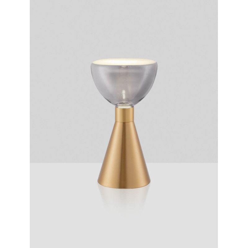 LUCES TARABUCO LE44686 LED table lamp 8W gold and grey