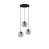 LUCES CELONDA LE45219 hanging lamp 3xE27 ball black