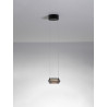 LUCES OVANIRA LE45194 modern black LED pendant lamp 8W