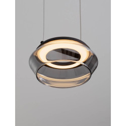 LUCES OVANIRA LE45194 modern black LED pendant lamp 8W