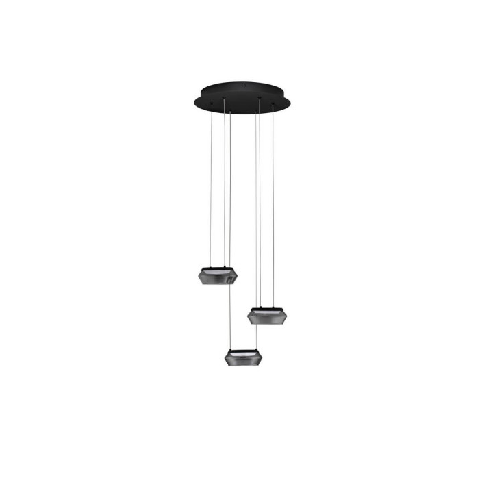 LUCES OVANIRA LE45195 lampa wisząca LED 3000K 3 klosze