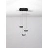 LUCES OVANIRA LE45195 LED pendant lamp 3000K 3 lampshades