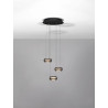 LUCES OVANIRA LE45195 LED pendant lamp 3000K 3 lampshades