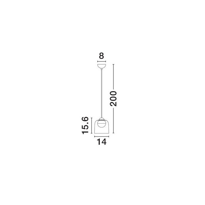 LUCES TAVENCO LE45211 LED pendant lamp 3000K modern
