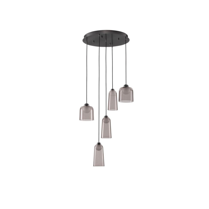 LUCES TAVENCO LE45214 lampa wisząca czarna LED 24W 3000K