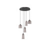 LUCES TAVENCO LE45214 lampa wisząca czarna LED 24W 3000K