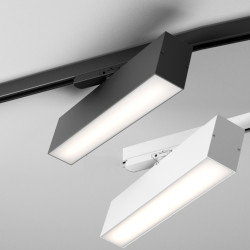 AQFORM SET TRU LED track 16392/3 oprawa LED do szyn 3F 29cm, 43cm