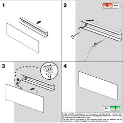 AQFORM Smart Panel LED kinkiet 26572/5 płaski 35cm, 64cm