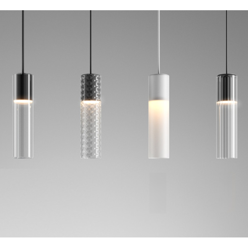 AQFORM MODERN GLASS Tube GU10 zwieszany 50470, 50529 szklana tuba