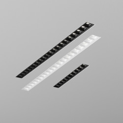 AQFORM RAFTER points LED wpuszczany 27-54cm biała, czarna