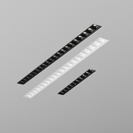 AQFORM RAFTER points LED recessed 27cm, 54cm white, black