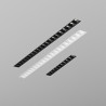 AQFORM RAFTER points LED recessed 27cm, 54cm white, black