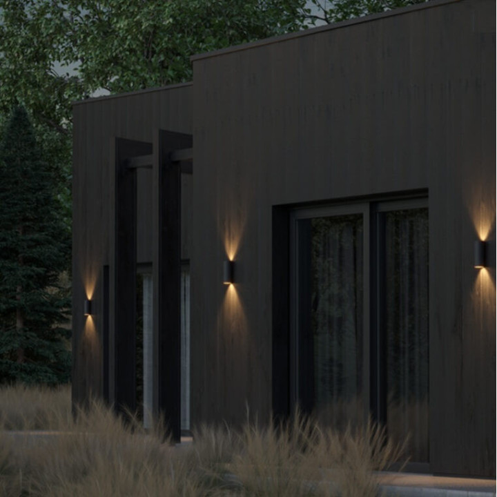 AQFORM VIP round up&down LED 230V exterior wall 26541