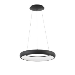 LUCES TOLU LE41503 wisząca LED biała, czarna 41cm-81cm