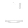 LUCES TAFI LE41479/81 lampa wisząca LED 65cm biała, brąz