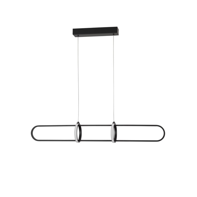 LUCES HOYO LE41405 lampa wisząca LED 90cm czarna