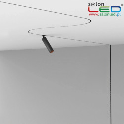 FIVETRACK LEO track 5mm white, black diode LED lamp 30cm 5W