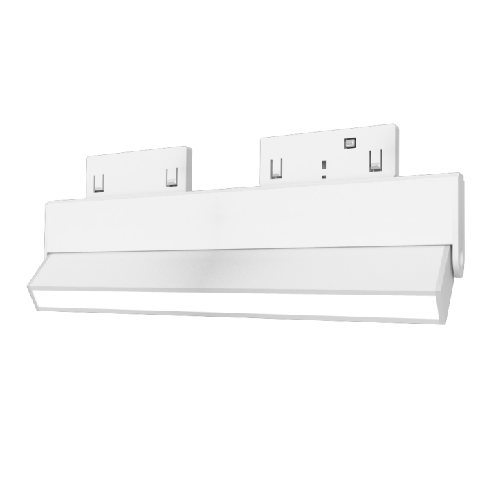 FIVETRACK ARIES Floodlight for 5mm rails white, black LED 7W