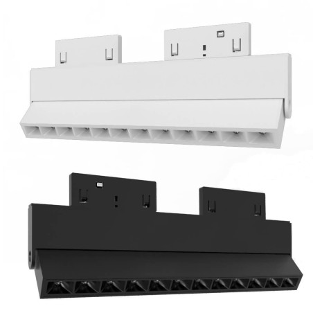 FIVETRACK GEMINI regulowana lampa diodowa LED do szyn 5mm biała, czarna FIVETRACK GEMINI regulowana lampa diodowa LED do szyn 5mm biała, czarna
