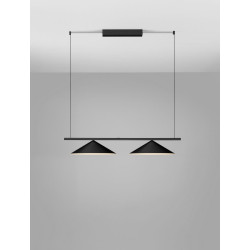 LUCES ZOLBINO LE45423 lampa wisząca LED 24W czarna