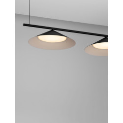 LUCES ZOLBINO LE45423 lampa wisząca LED 24W czarna