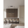 LUCES ZOLBINO LE45423 LED pendant lamp 24W black