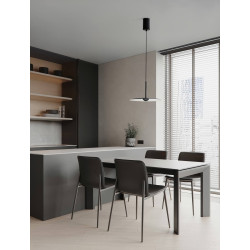 LUCES JONTILA LE45436 lampa wisząca LED 3000K 8W czarna