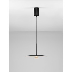 LUCES PERVIRO LE45437 lampa wisząca LED 3000K czarna smukła