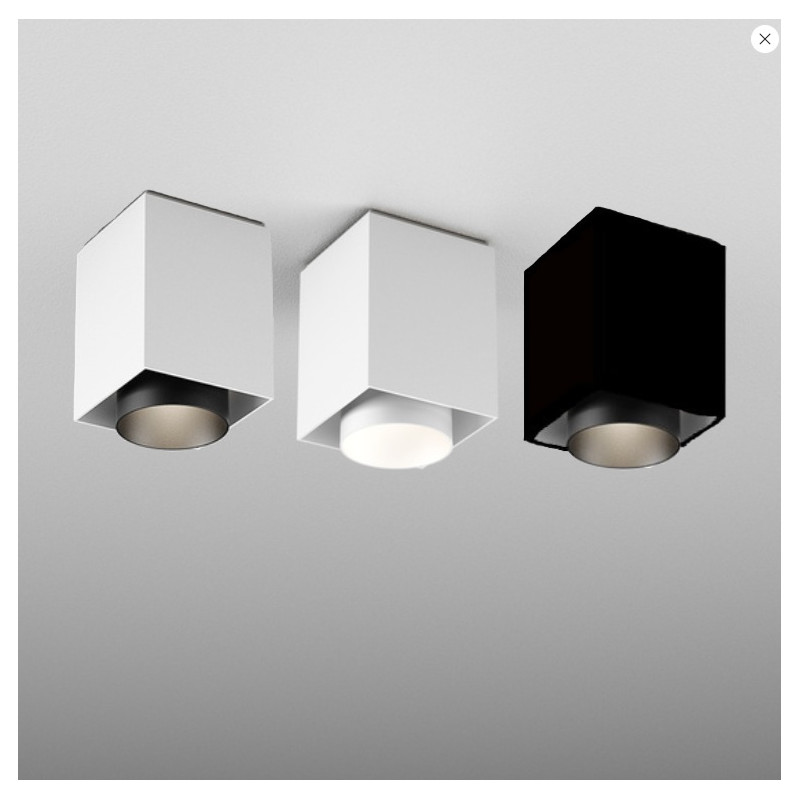 AQFORM VYRO x1 square LED 230V surface-mounted 47035