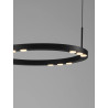 LUCES CARENSO LE45405/6/7 hanging lamp ring LED 3000K