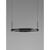 LUCES CARENSO LE45405/6/7 hanging lamp ring LED 3000K