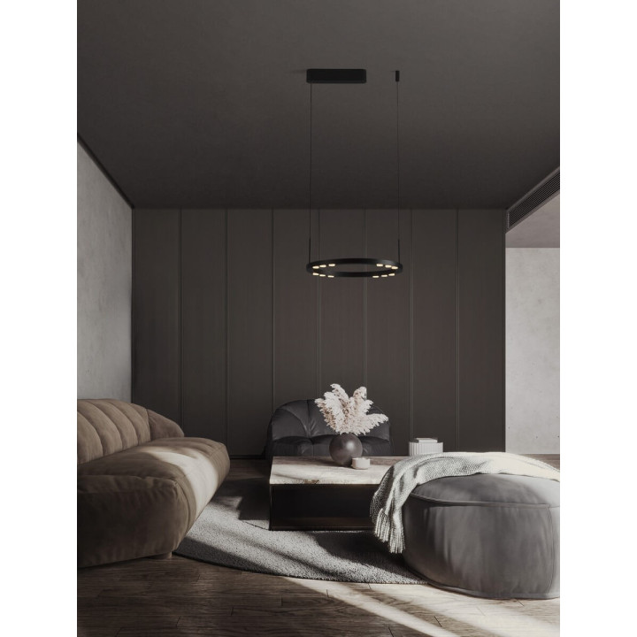 LUCES CARENSO LE45405/6/7 lampa wisząca pierścień LED 3000K