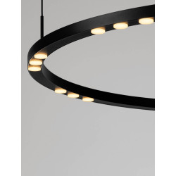 LUCES CARENSO LE45405/6/7 hanging lamp ring LED 3000K