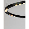 LUCES CARENSO LE45405/6/7 hanging lamp ring LED 3000K