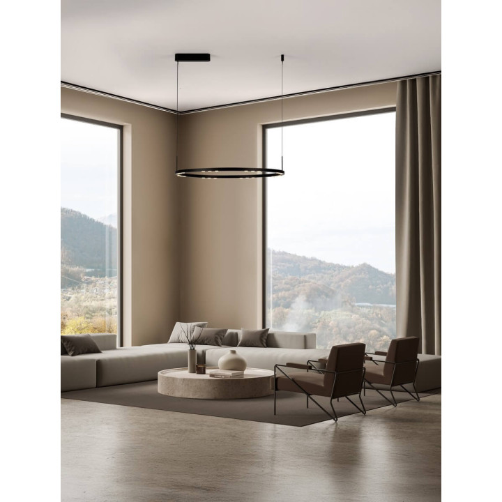 LUCES CARENSO LE45405/6/7 lampa wisząca pierścień LED 3000K