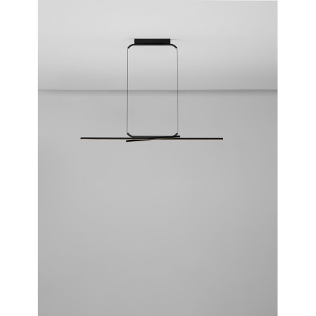 LUCES MALERTA LE45418 LED lampa wisząca, do salonu, biura LUCES MALERTA LE45418 LED lampa wisząca, do salonu, biura