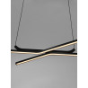 LUCES MALERTA LE45418 LED lampa wisząca, do salonu, biura