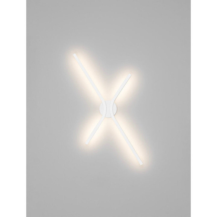 LUCES MALERTA LE45420/1 kinkiet LED 16W kształt litery X