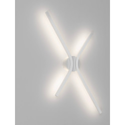 LUCES MALERTA LE45420/1 kinkiet LED 16W kształt litery X