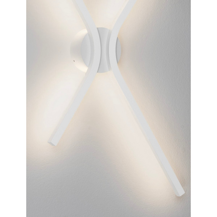 LUCES MALERTA LE45420/1 kinkiet LED 16W kształt litery X
