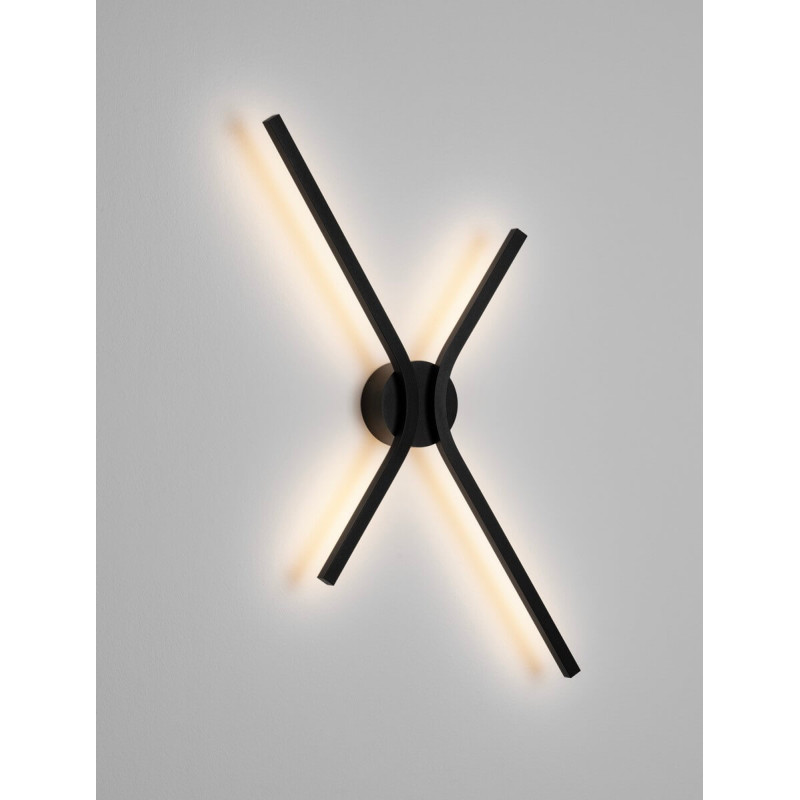 LUCES MALERTA LE45420/1 LED wall lamp 16W X-shaped