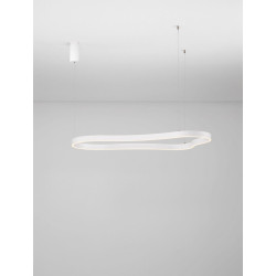 LUCES VELBANO LE45414/5/6/7 hanging lamp wavy ring