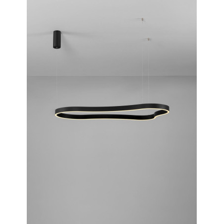 LUCES VELBANO LE45414/5/6/7 hanging lamp wavy ring LUCES VELBANO LE45414/5/6/7 hanging lamp wavy ring
