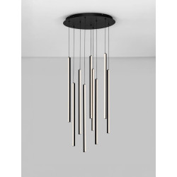 LUCES JAVALTO LE45448 lampa wisząca LED 48W efekt kaskadowy