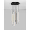 LUCES JAVALTO LE45448 lampa wisząca LED 48W efekt kaskadowy