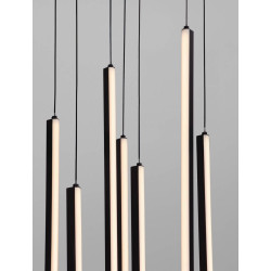 LUCES JAVALTO LE45448 lampa wisząca LED 48W efekt kaskadowy